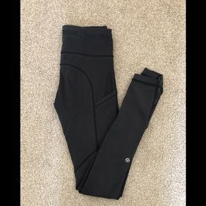 Black Lululemon Leggings - Speed Tights 111